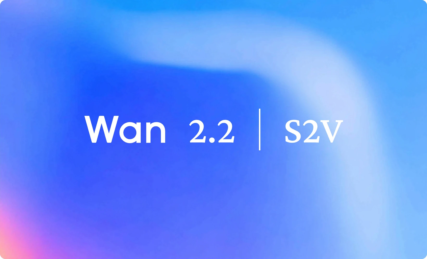 Wan 2.2 S2V